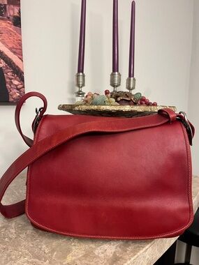 Coach Vintage Leather Flap Bag-2003